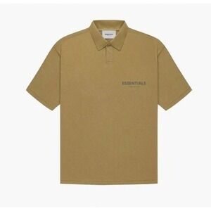 Essential Fear Of God S /S Polo Shirt Collared Amber XL